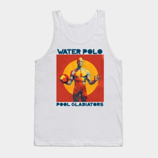 pool gladiators, waterpolo design v7 Tank Top